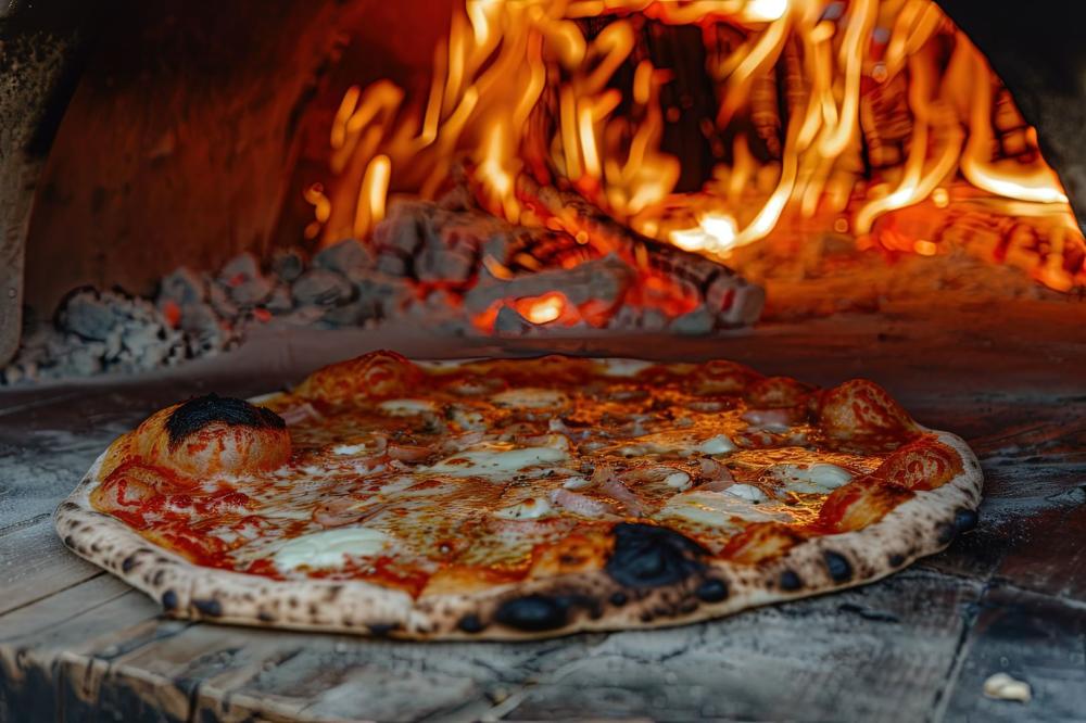 Pizza feu de bois à Sainte-Suzanne