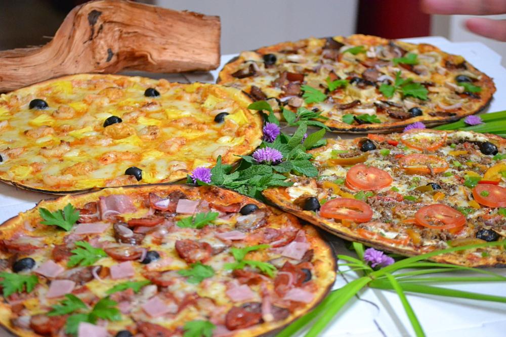 Lot pizza